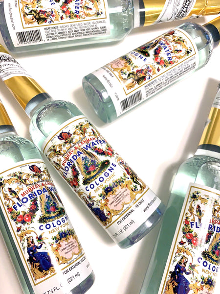 Step into a legacy of fragrance with Sage On Sundays' Florida Water Cologne. A secret blend since 1808, perfect for spiritual practices or simply elevating your daily routine.