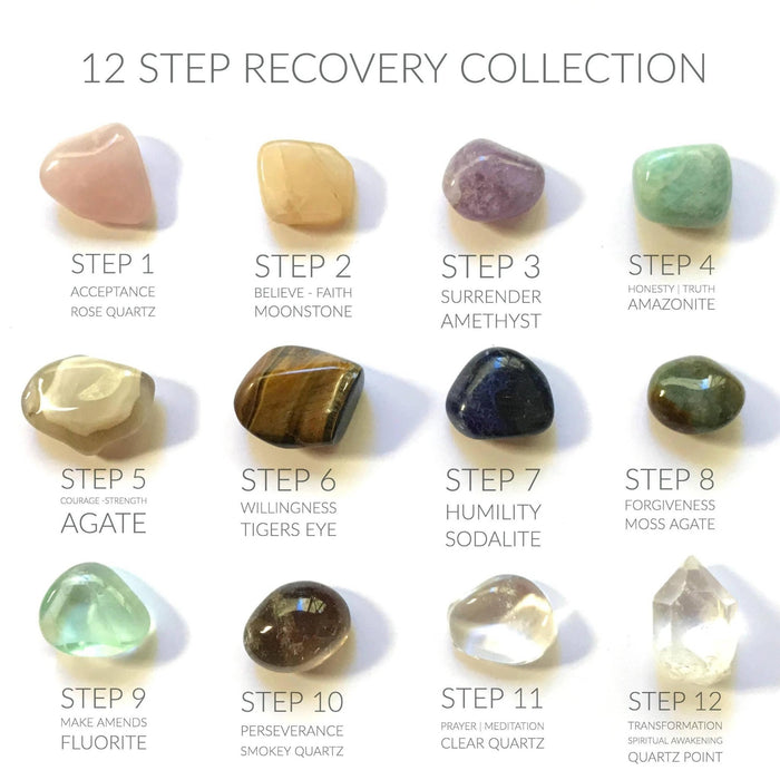 12 Step Recovery Collection - Rox Box - crystal kit set - SAGE ON SUNDAYS